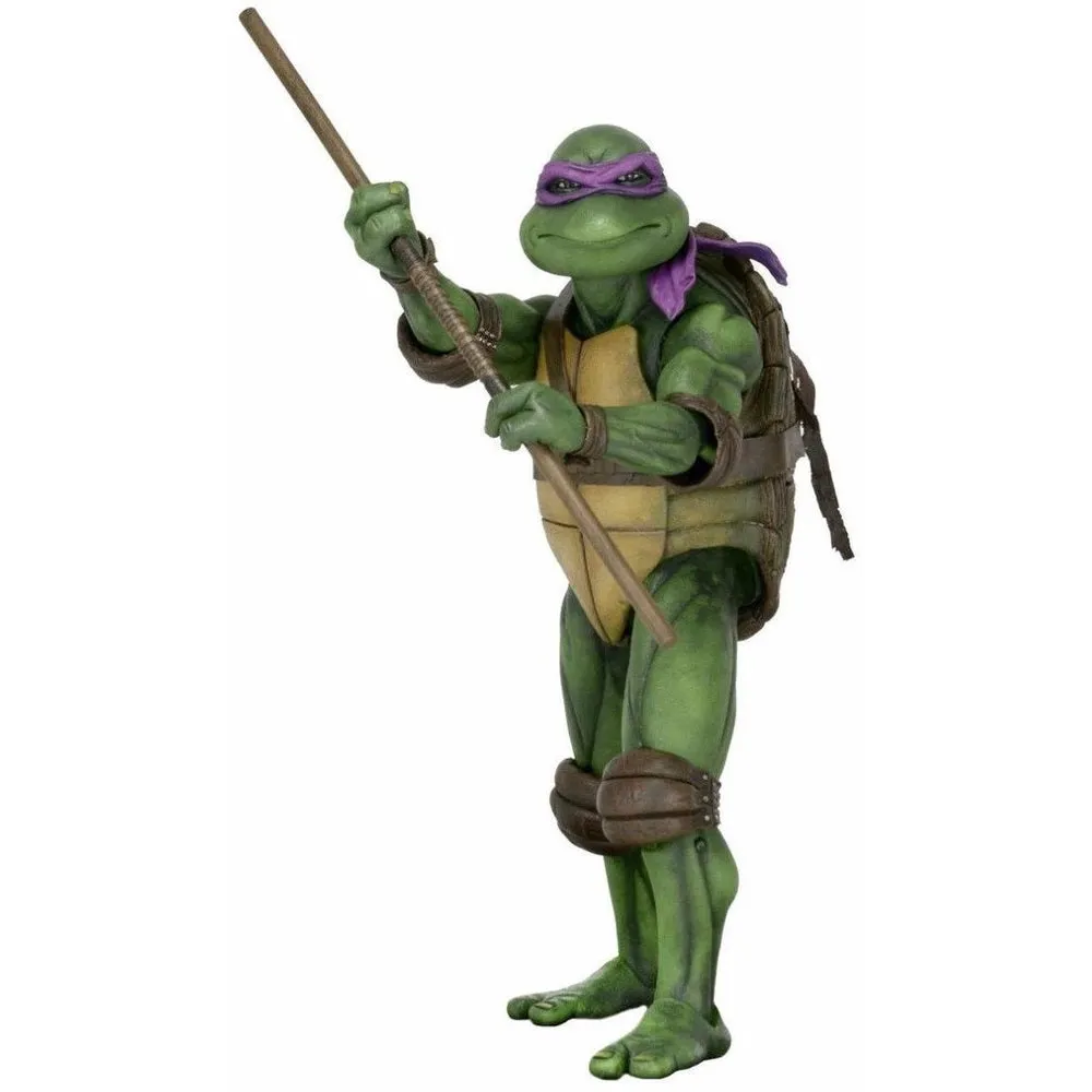 Donatello 1:4 Scale Figure TMNT 1990 Movie Version by Neca Toys Transforming Toy