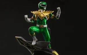 Exhibition Ready PVC Showcase Power Rangers - Green Ranger Statue