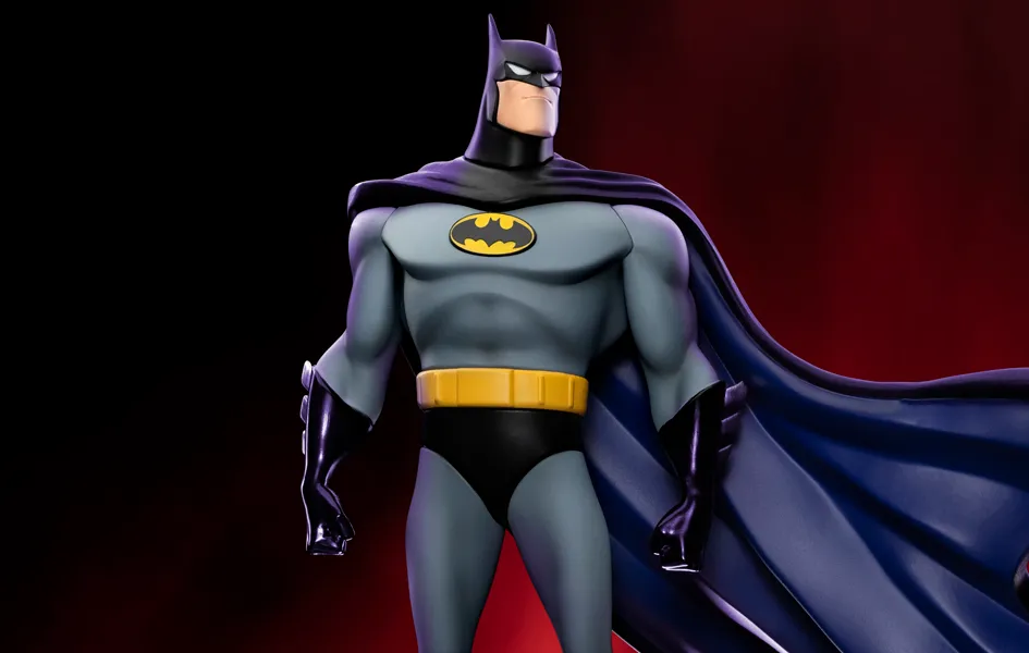 Movie Showcase Fantasy Creation Batman The Animated Series - Batman Art Scale 1/10