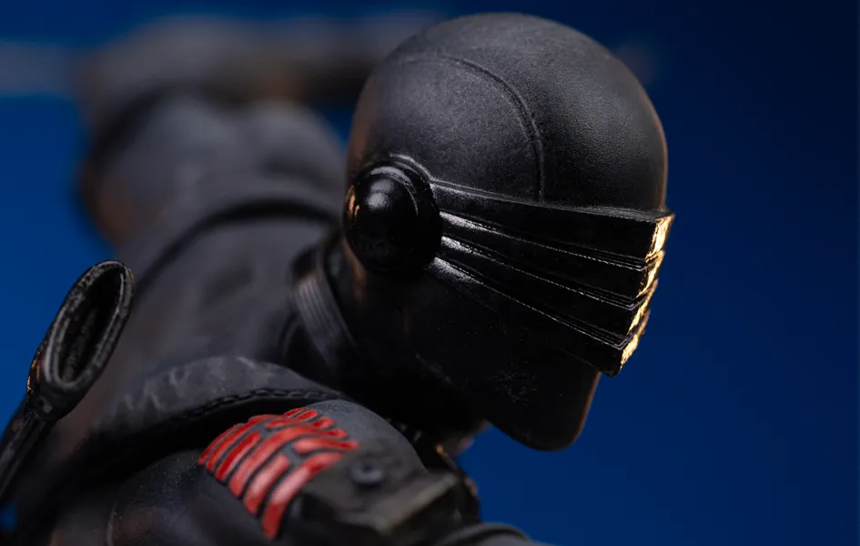 Gaming Sculpture Colorful Decor G.I. Joe - Snake Eyes Art Scale 1/10