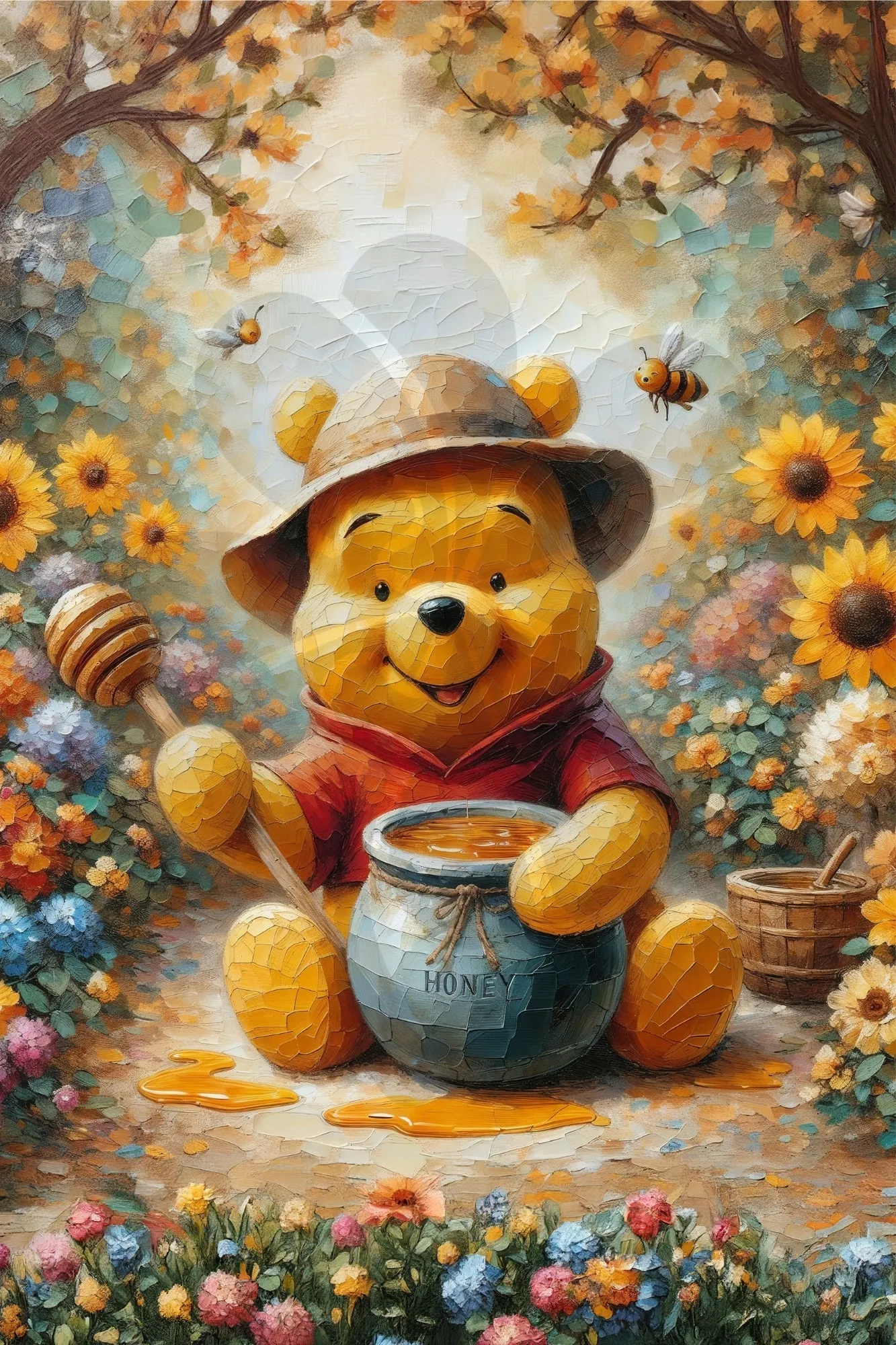 Dedicated Collector Clover D10-016??I Love Honey!??1000 Pieces Jigsaw Puzzle