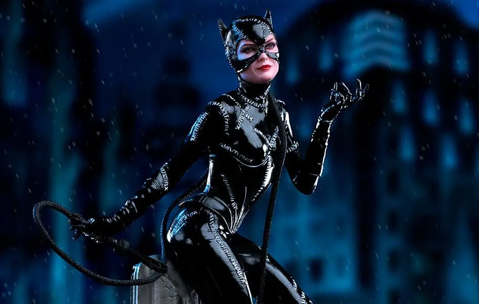 Personalized Card Avid Fan Batman Returns Catwoman Art Scale Statue