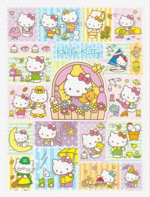 Child Safe Pintoo H3719??Hello Kitty Series - Memories in Bloom??1200 Pieces Jigsaw Puzzle