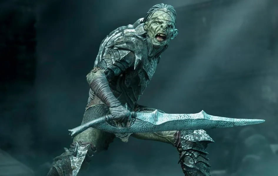 Swordsman Orc BDS Art Scale 1/10 - Lord of the Rings Realistic Sculpture