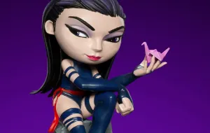 Urban Vinyl Psylocke MiniCo Statue