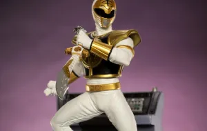White Ranger BDS Art Scale 1/10 Award winning Hidden Gem