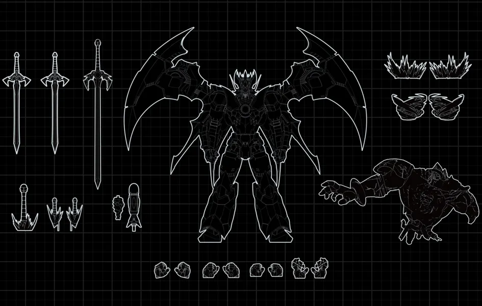 Anime Figure Art Deco Mazinkaiser Figure