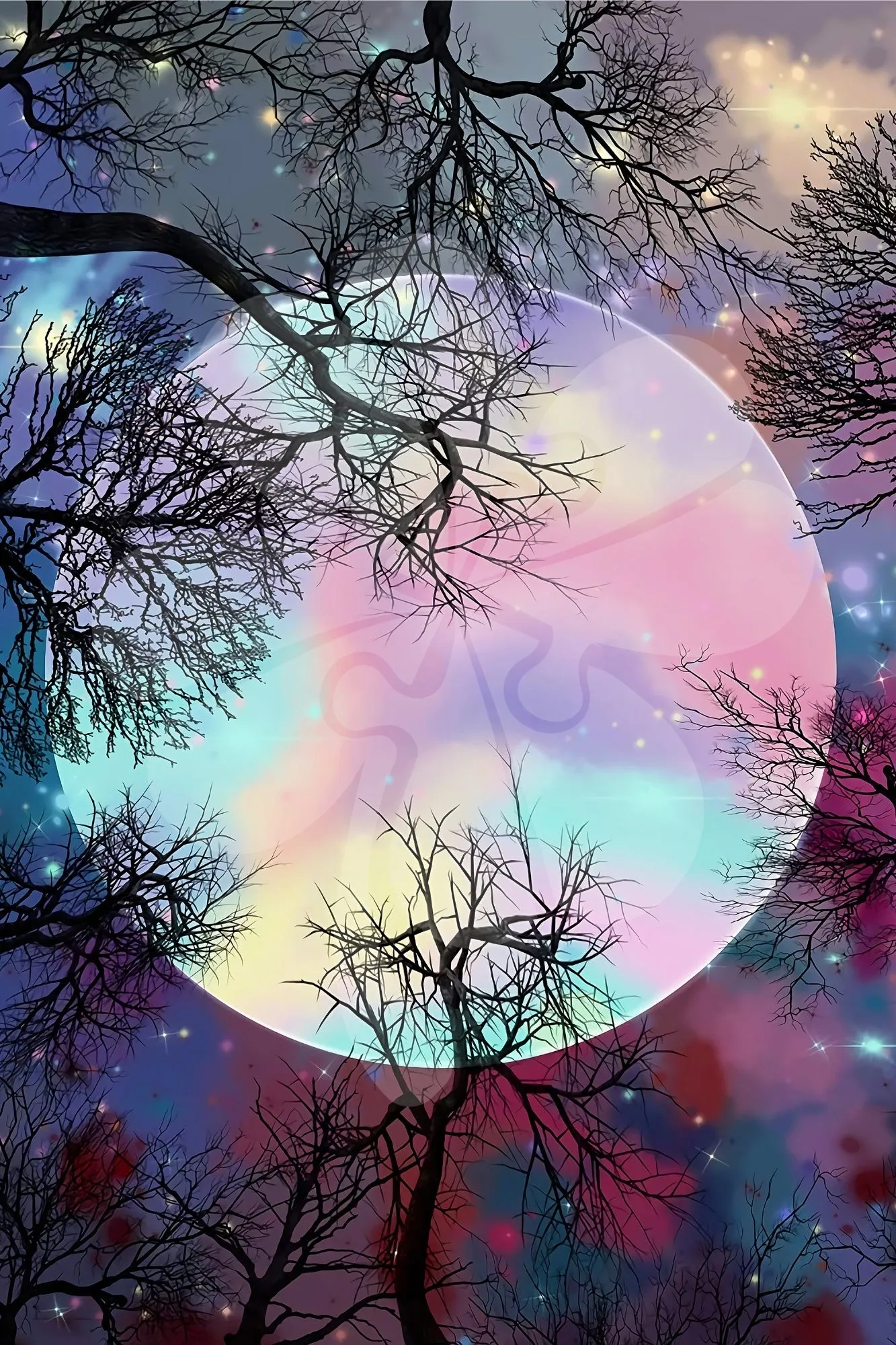 PVC Sculpture Photo Opportunity Clover N10-003??Pearl in the Sky??1000 Pieces Jigsaw Puzzle