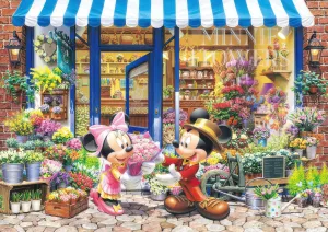 Tenyo DW-1000-393??Minnie's Flower Shop??1000 Pieces Jigsaw Puzzle Unicorn Statue Passed Down