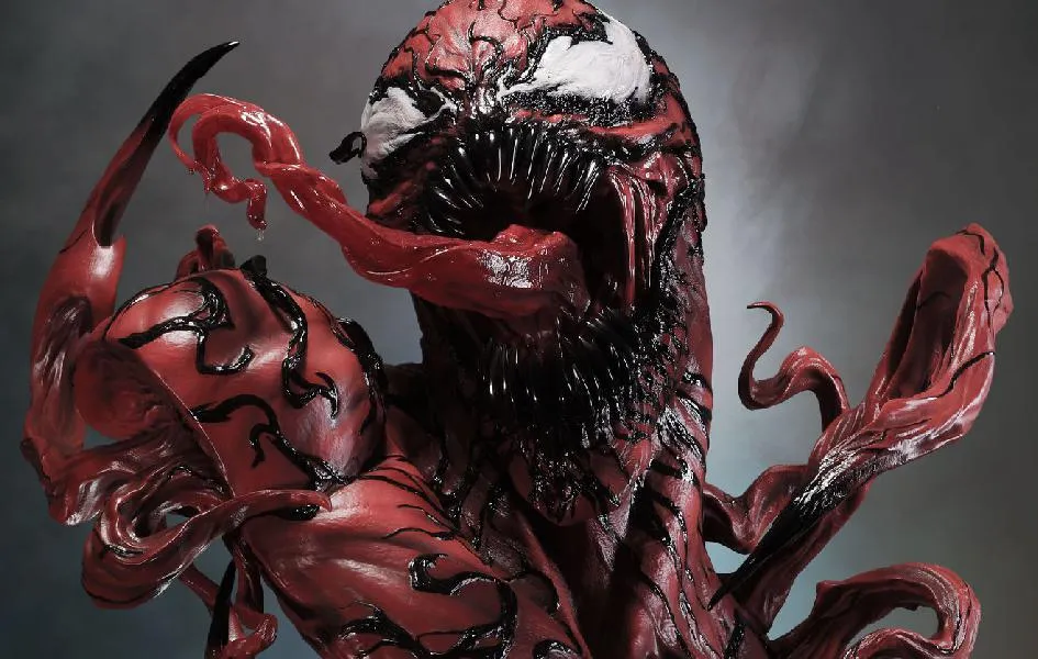 Carnage Life-Size Bust Fine Detail Event specific