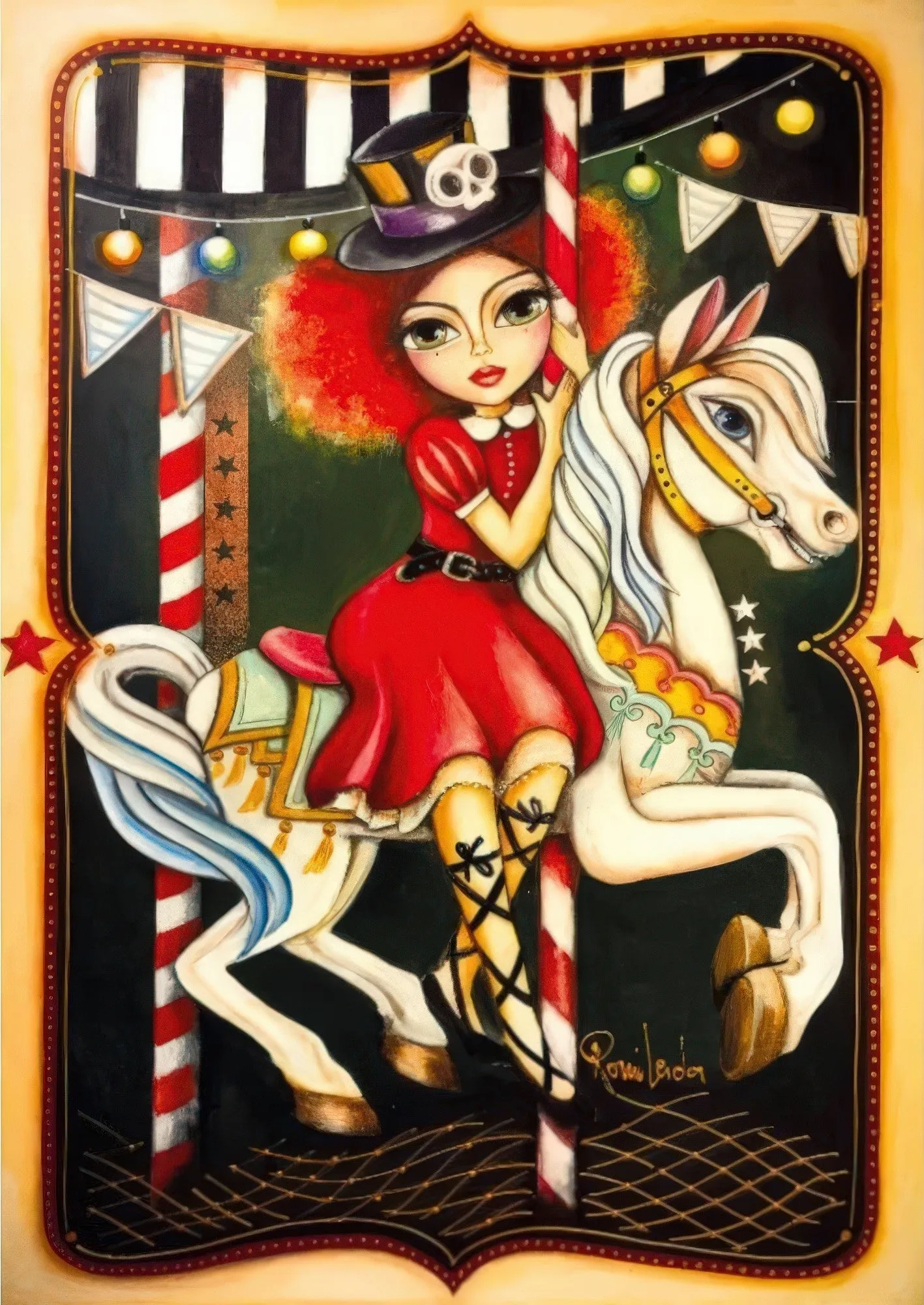 Magnolia 1723??Carousel??1000 Pieces Jigsaw Puzzle Superhero Showcase