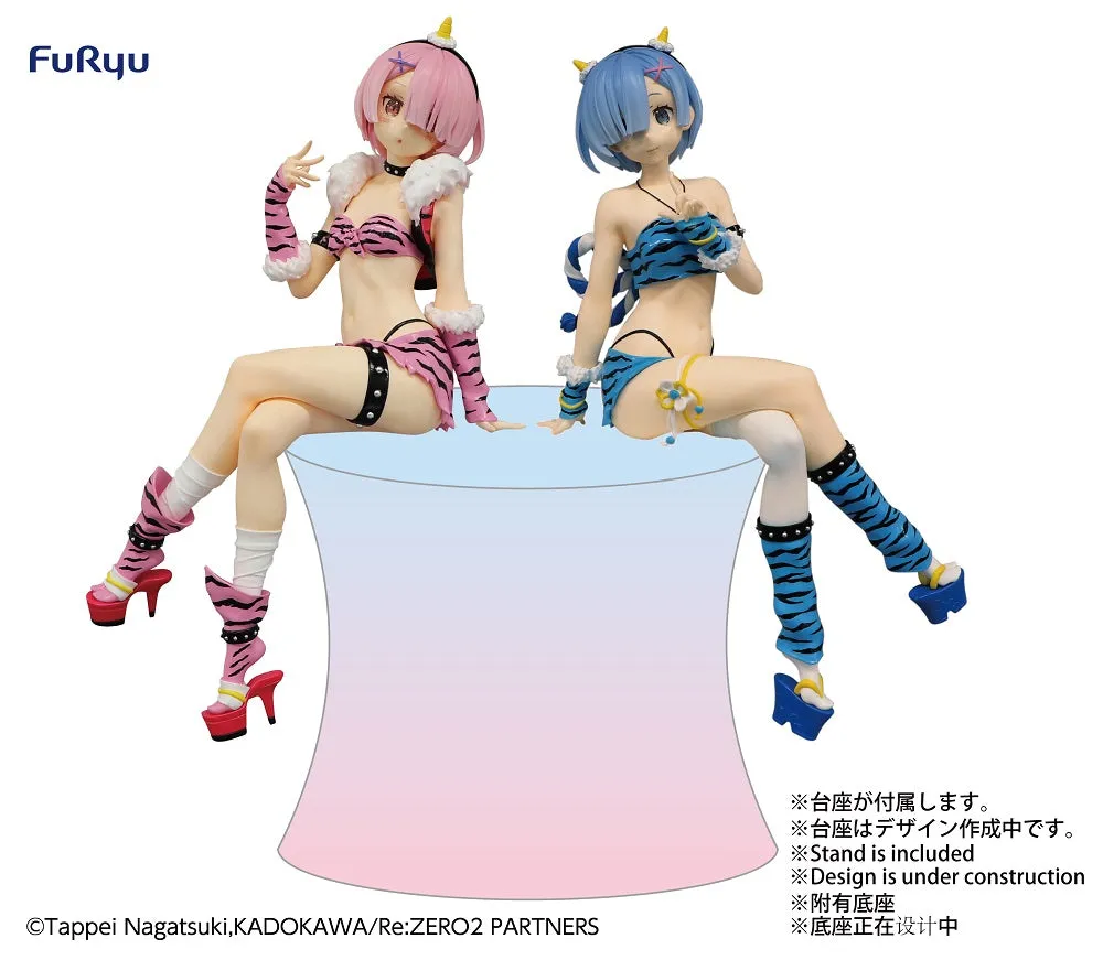 Rem & Ram Demon Costume Noodle Stopper Prize Figure All Season