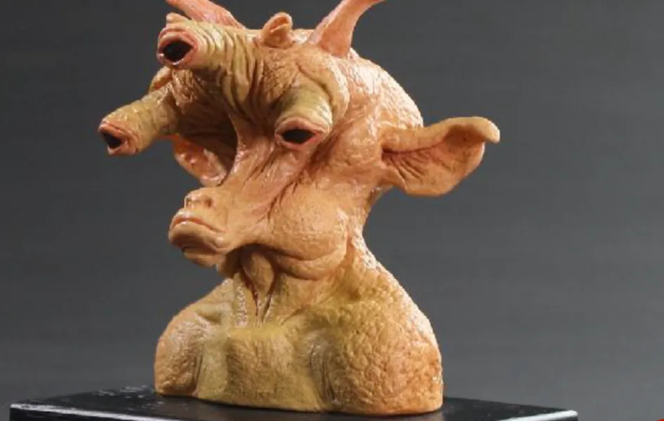 Hand Painted Grand Prize Return of the Jedi - Ree-Yees (Numbered Edition) Concept Maquette Replica