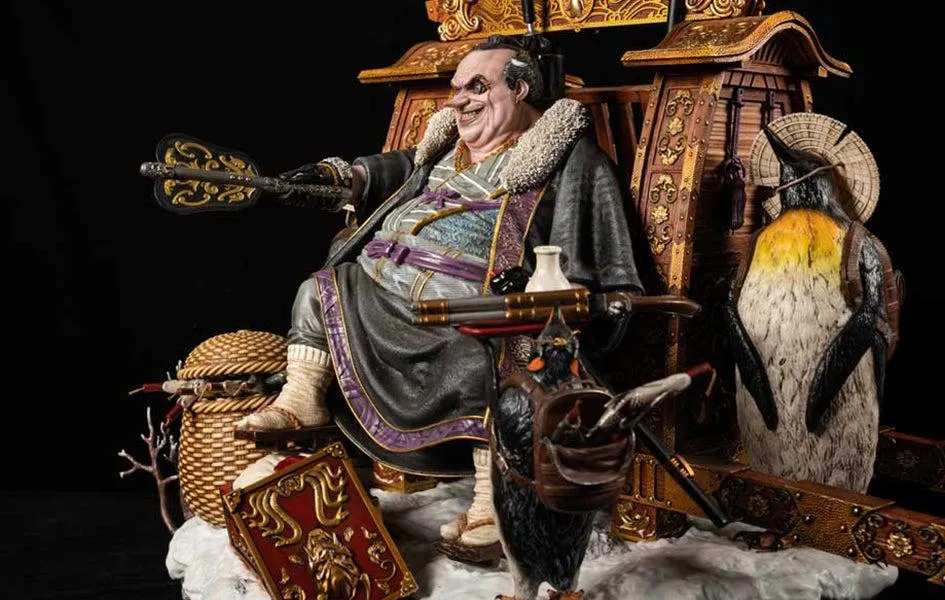 Action Goods Penguin Daimyo (Samurai Series) 1/4 Scale Statue