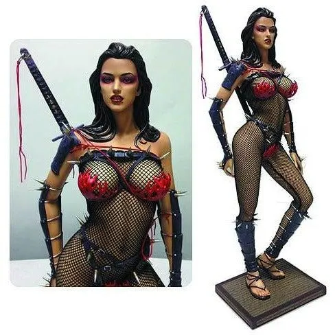 Abstract art Asian Art Fantasy Figure Gallery: HAJIME SORAYAMA LADY NINJA  1/4 Scale Statue