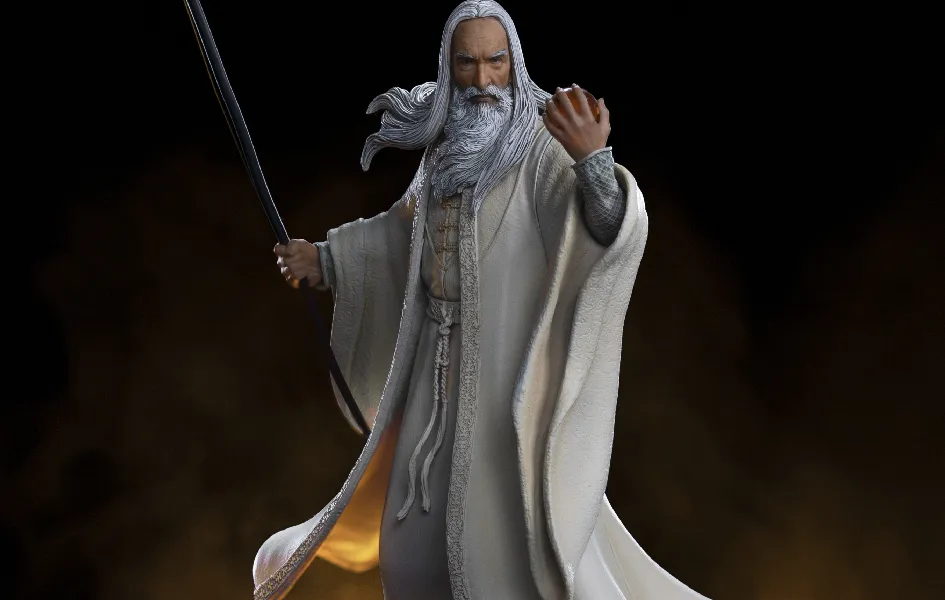 Saruman BDS Art Scale 1/10 Engineering Toy Hero Figure