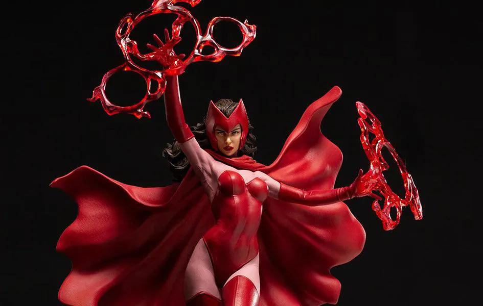 Action Collectible Scarlet Witch BDS 1/10 Art Scale Statue Marvel