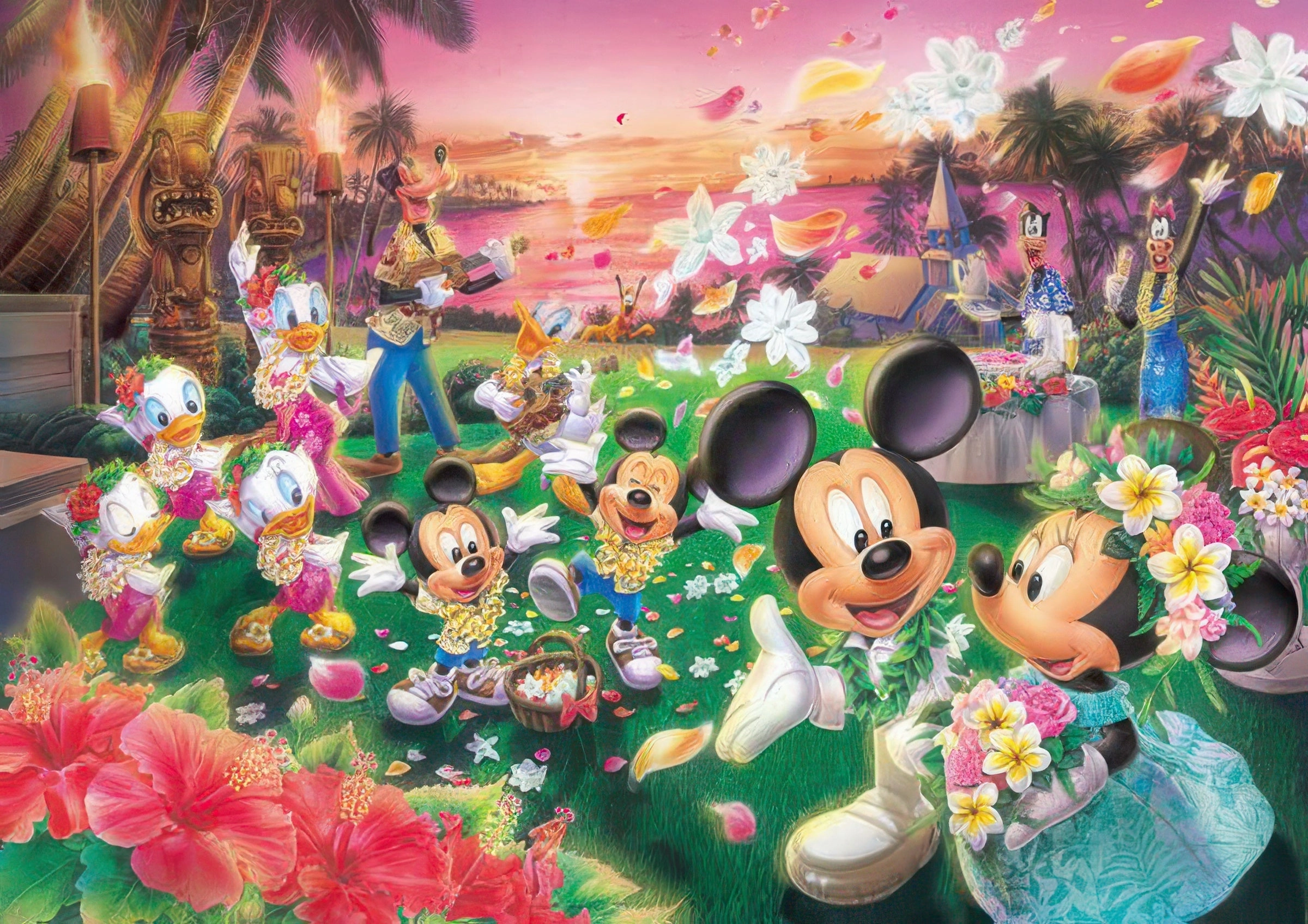 Tenyo D-1000-359??Hawaiian Wedding Dream??1000 Pieces Jigsaw Puzzle Fantasy Sculpture