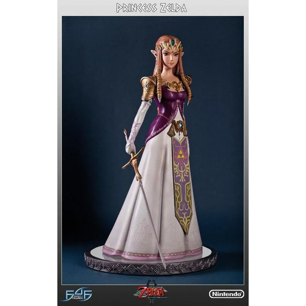 Collector Display Legend Of Zelda Twilight Princess: PRINCESS ZELDA 1/4 Scale Statue By First 4 Figures