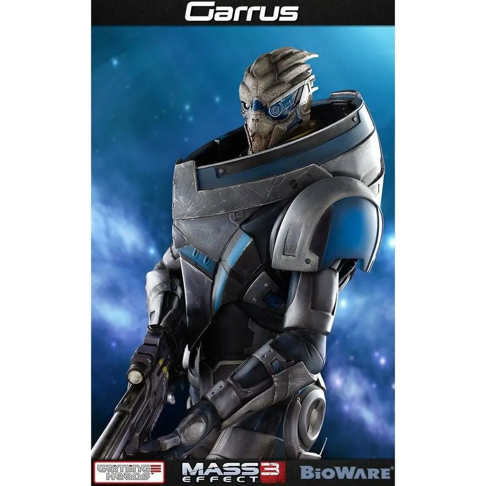 Chibi Piece Personalized Card Mass Effect - Garrus 1/4 Scale Statue by Gaming Heads