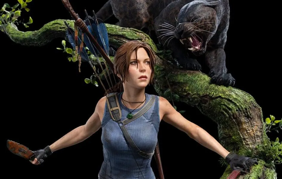 Shadow Of The Tomb Raider: Lara Croft 1/4 Scale Statue by WETA trade show Vinyl Statue