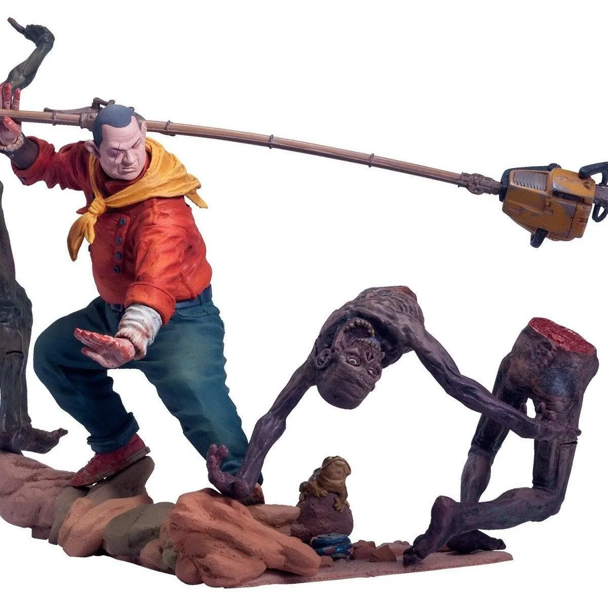 Shaolin Cowboy Statue by Geof Darrow & Union Creative Creative Display Miniature Creation
