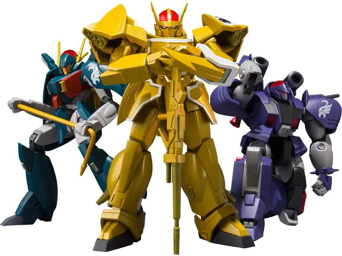 SMP Blue Comet SPT Layzner Vol.2 Model Kit (3 Pack Box) Epoxy Resin Robot Toy