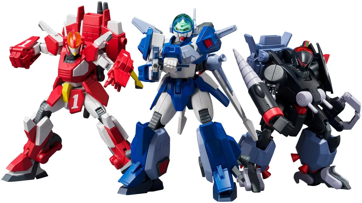 Pre-Columbian SMP Blue Comet SPT Layzner Vol.3 Model Kit (3 Pack Box)