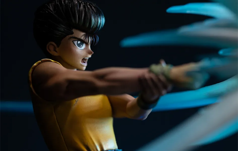 Vinyl Collectible Fantasy Warrior Yu Yu Hakusho - Yusuke Urameshi Art Scale 1/10