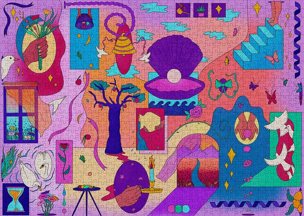 Indie Game Small Statue Cloudberries 33053??Daydream??1000 Pieces Jigsaw Puzzle