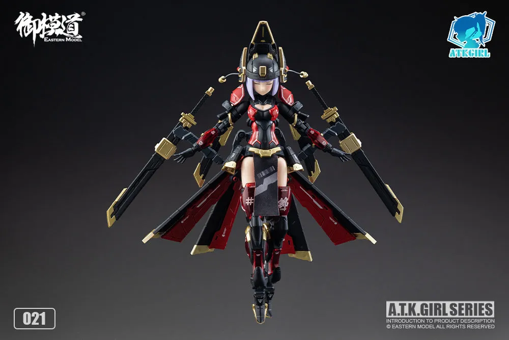 hand crafted Hero Replica A.T.K.Girl JW021 The Imperial Guard 1/12 Scale Plastic Model Kit