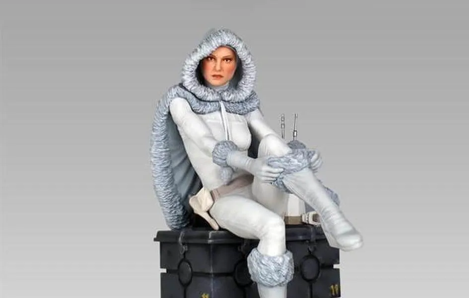 Artisanal Product Animation Series Star Wars Padme Amidala "Snowbunny"  Statue by Gentle Giant