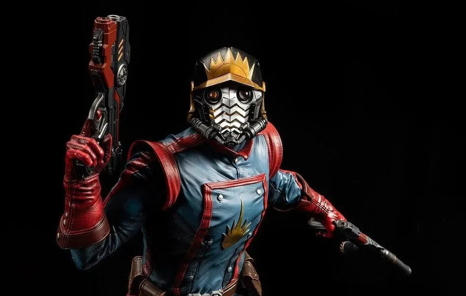 Starlord 1/4 Scale Premium Statue Marvel Enthusiast Grade