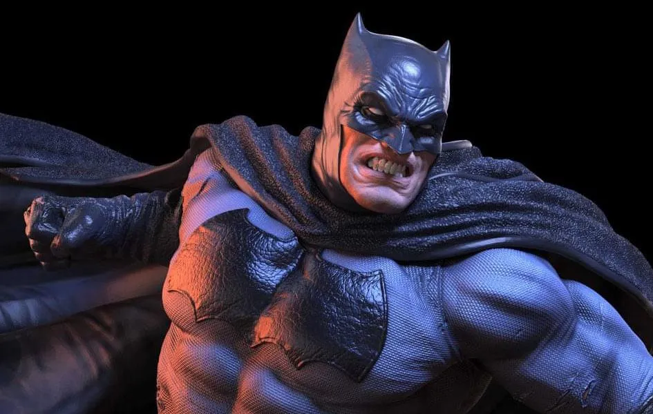 Batman - The Dark Knight Returns - 1/4 Scale Statue Special Color