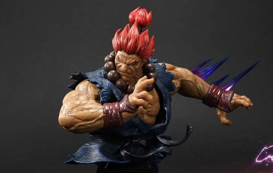 Street Fighter V Akuma Ultimate Version Holiday Catalog Art Series