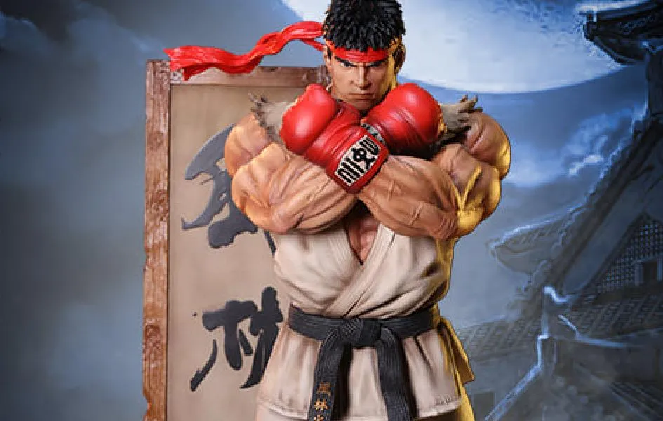 Colorful Decor Custom Paint Street Fighter V - Ryu 1/3 Scale Legacy Statue