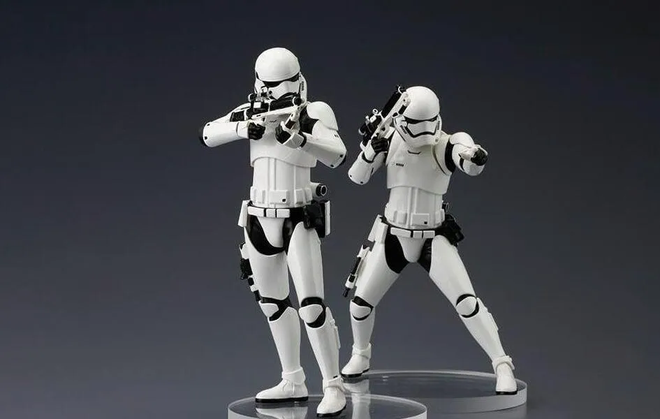 Star Wars The Force Awakens First Order STORMTROOPER 2 Pack Modern Art