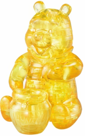 Art Hobby Static Figure Hanayama 07617??Crystal Gallery Winnie the Pooh??38 Pieces 3D Puzzle