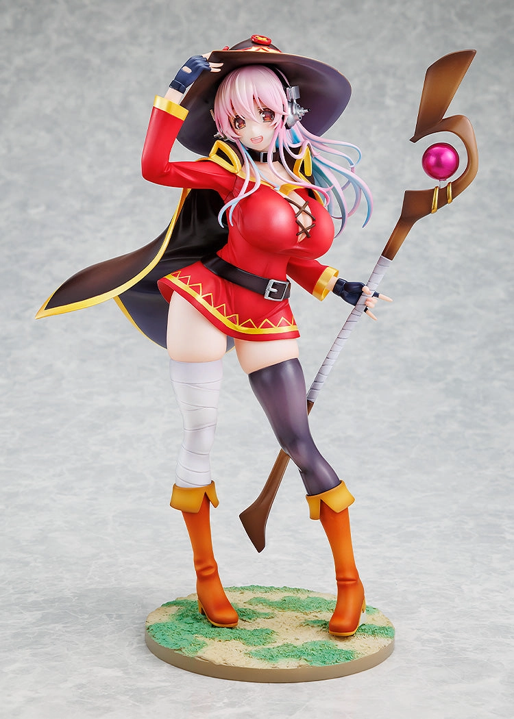Chibi Model Super Sonico KONOSUBA -God's blessing on this wonderful world! Megumin collaboration ver. 1/7 Scale Figure