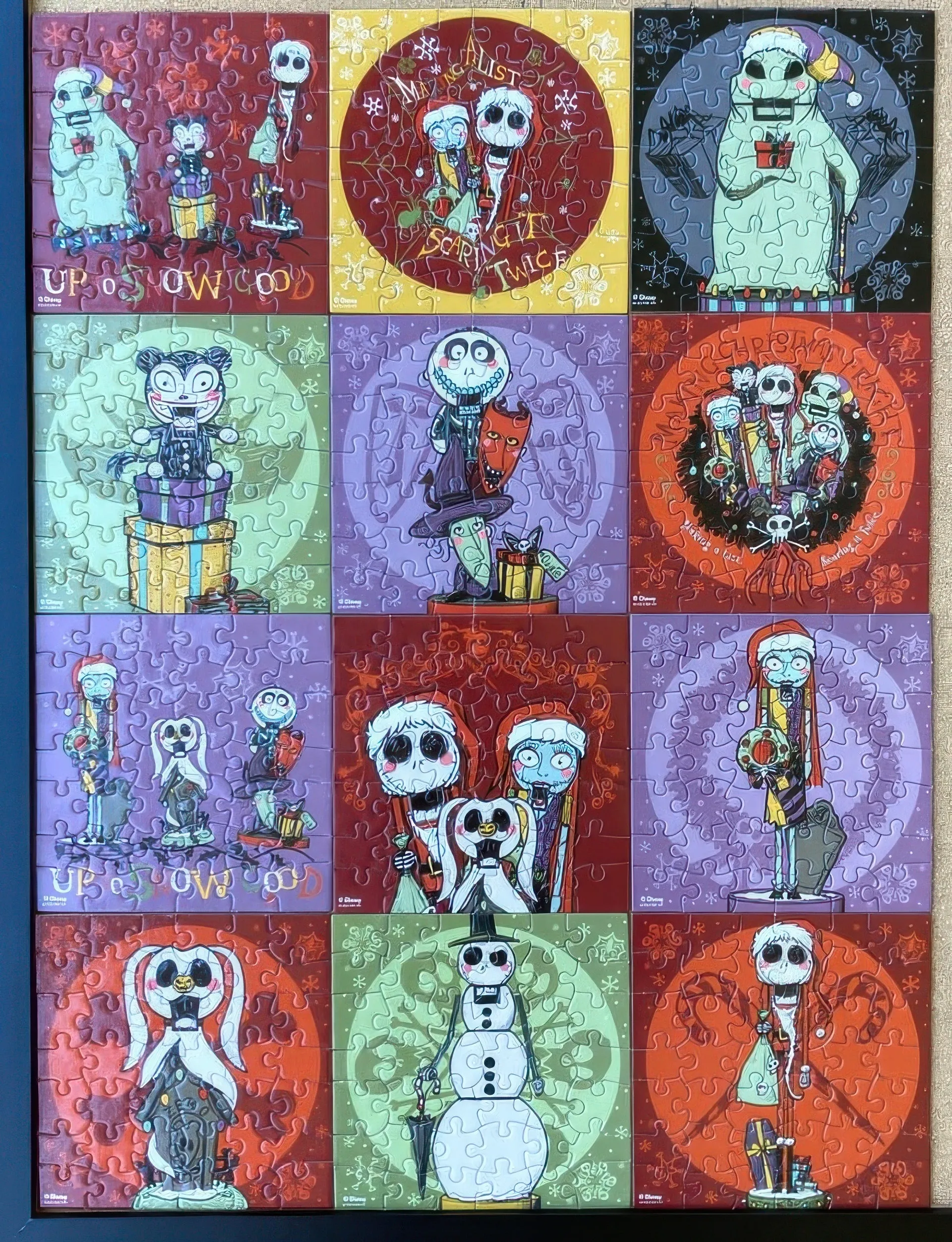 Ceaco 50008??The Nightmare Before Christmas??504 Pieces Jigsaw Puzzle NFT Figure