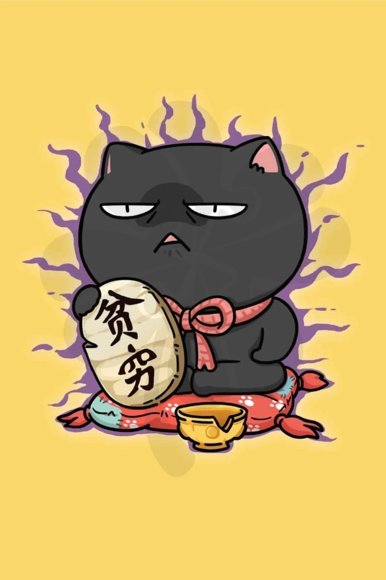 Clover M35-004??Poverty-stricken Cat??35 Pieces Jigsaw Puzzle Kitchen Decor Top Rated