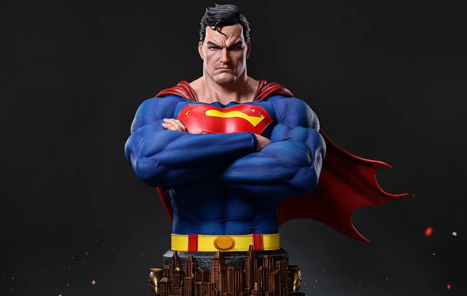 Designer Collectible Superman (Comic) Life-Size Bust