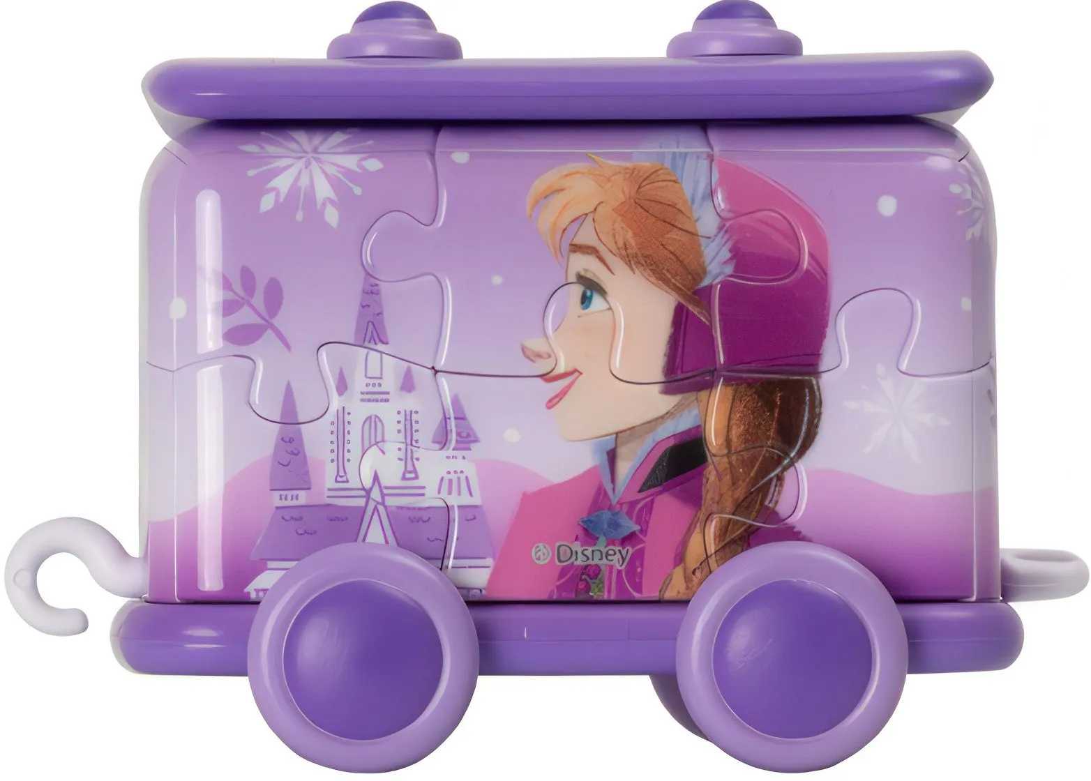 Pintoo TR1037??Frozen Train Series - Anna??26 Pieces Train Puzzle Dedicated Collector Robot Model