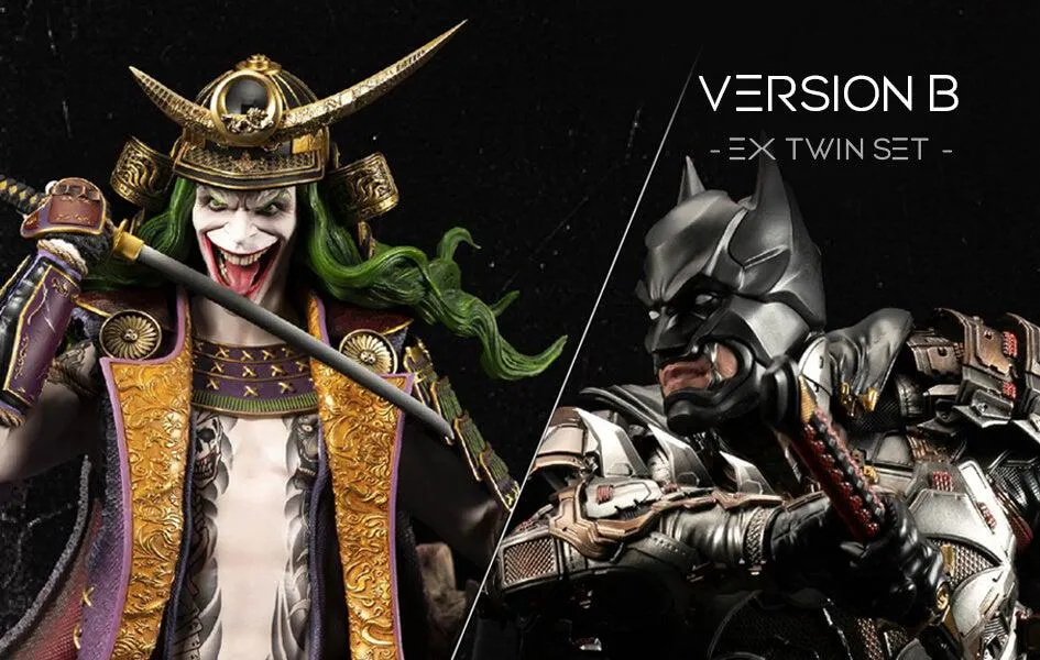 Batman Shugo B & Joker Orochi B Statue Set Robot Statue