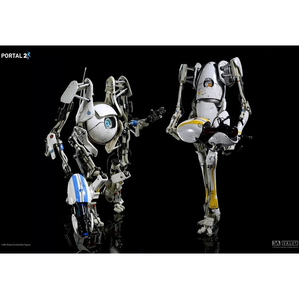 Museum Standard Valve Portal 2 P-BODY & ATLAS 1:6 Scale Figure 2 PACK by 3A