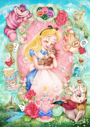 Tenyo D-108-012??Beloved Warmth (Alice)??108 Pieces Jigsaw Puzzle Steampunk Gadget