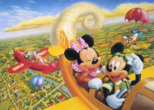 Tenyo D-2000-502??Sky Rendezvous??2000 Pieces Jigsaw Puzzle Passed Down Designer Showcase