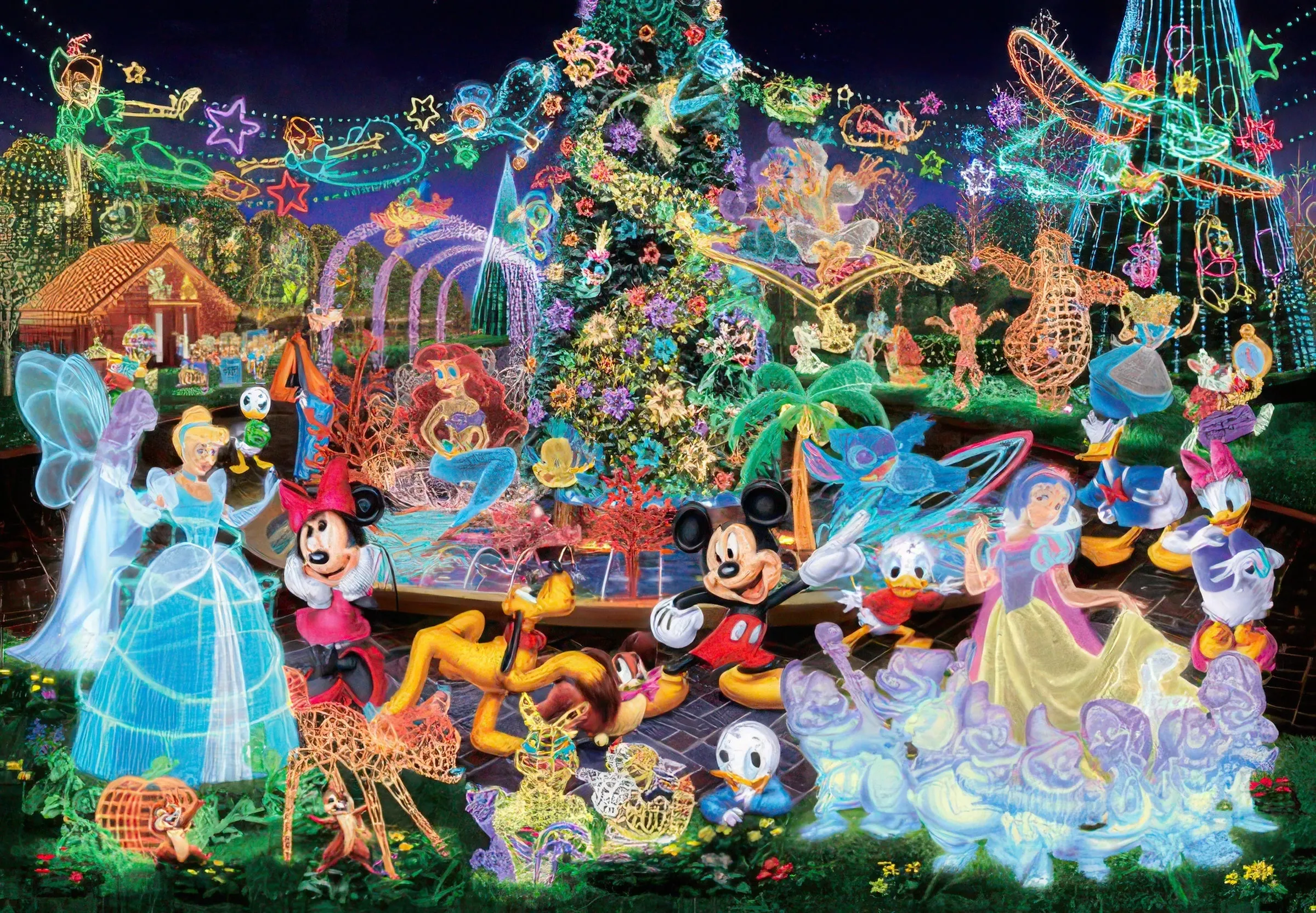 Tenyo D-2000-534??Magical Illumination??2000 Pieces Jigsaw Puzzle Market Trend