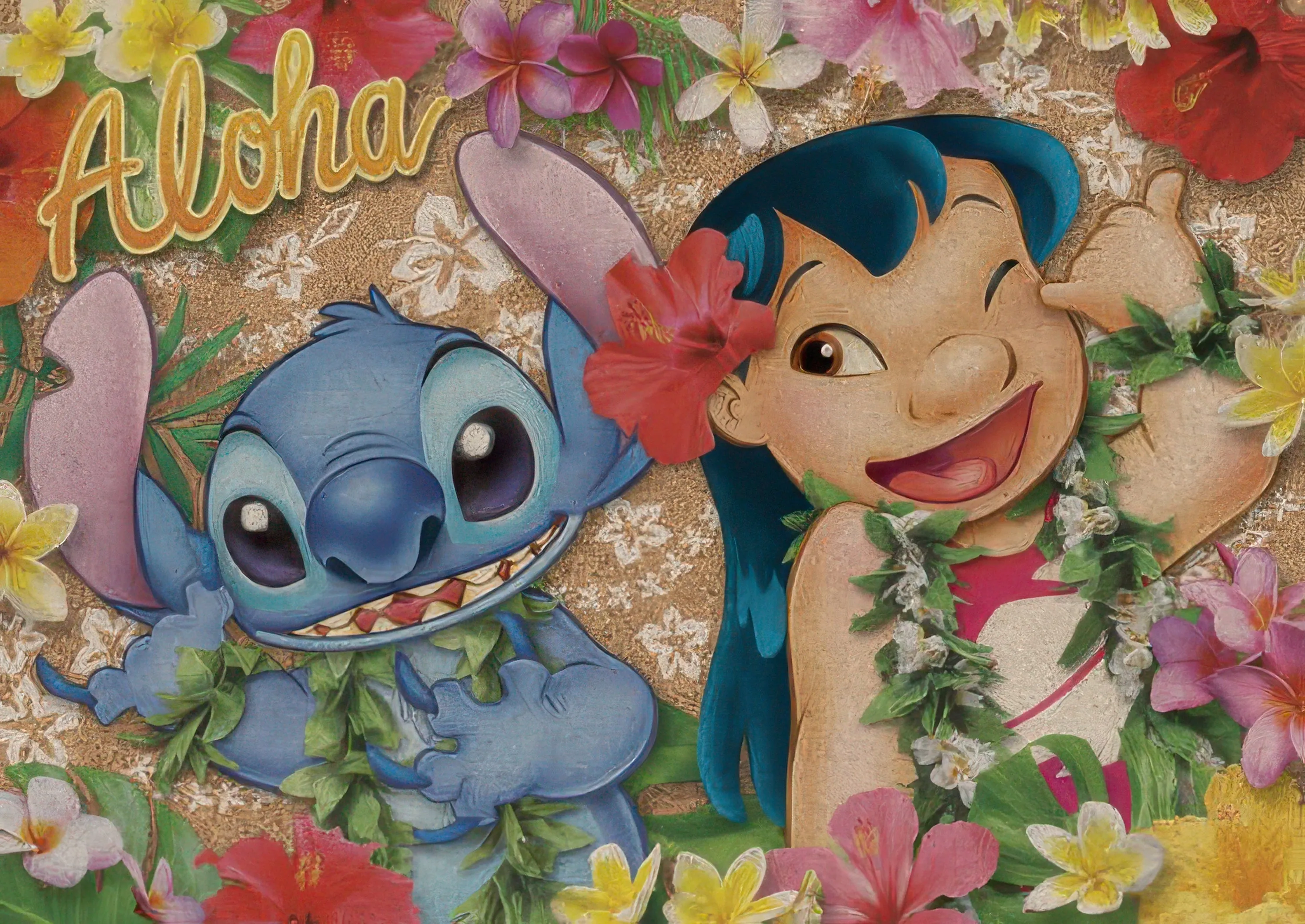 Fantasy Piece Tenyo D-300-212??Aloha~!??300 Pieces Jigsaw Puzzle