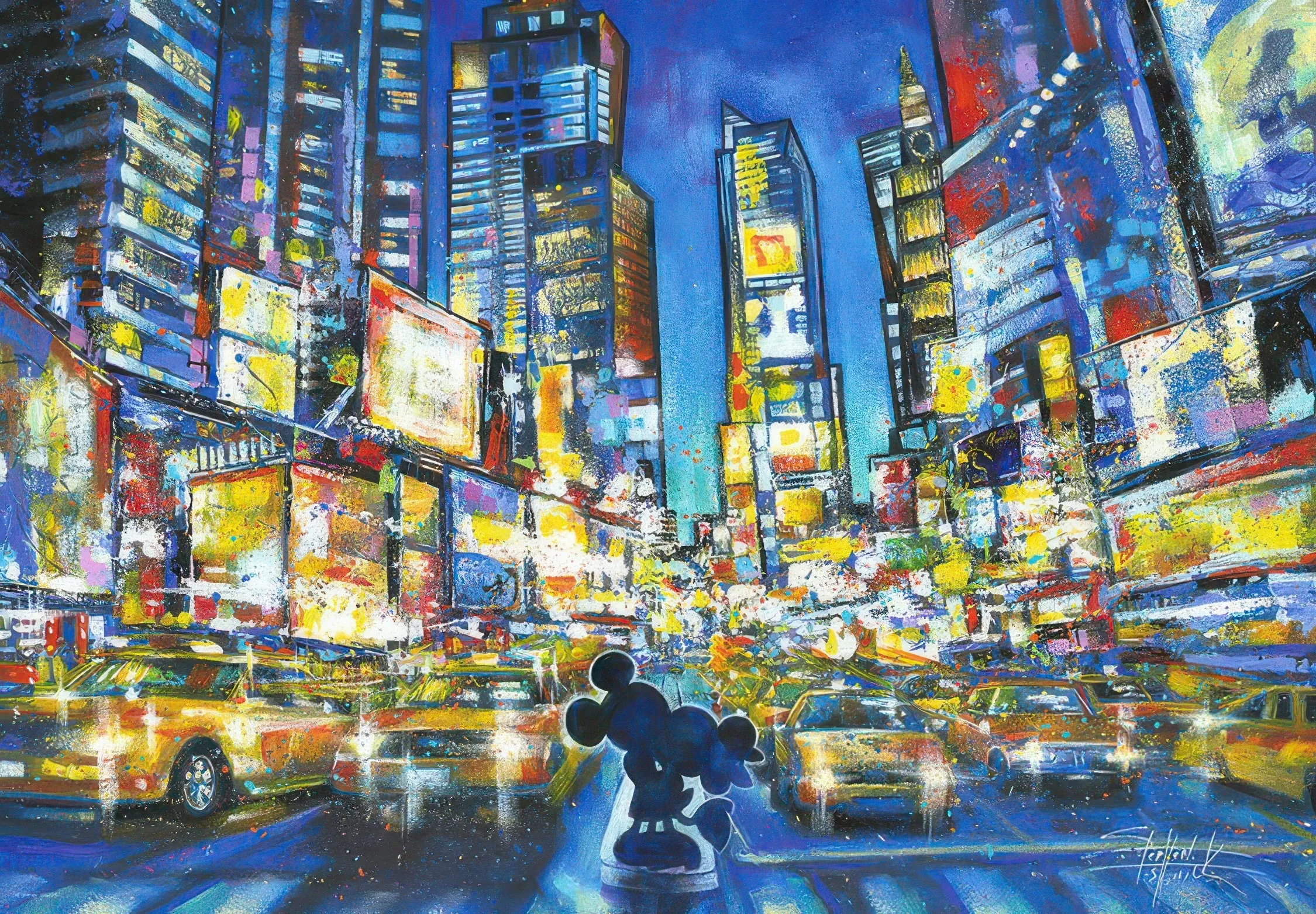 Tenyo DS-1000-775??You, Me, and the City??1000 Pieces Jigsaw Puzzle Beginner Friendly Fairy tale